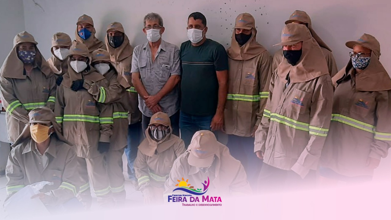PREFEITURA MUNICIPAL DE FEIRA DA MATA GARANTE SEGURANÇA E QUALIDADE DE TRABALHO